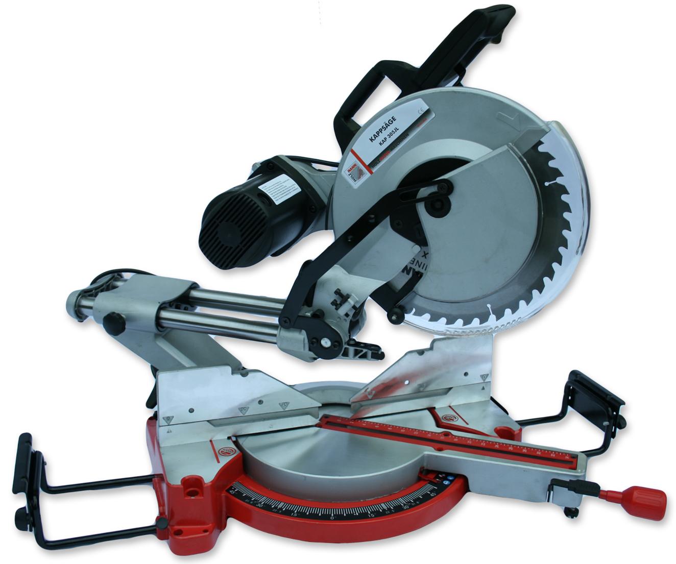 Holzmann PROFI Zug- Kapp- und Gehrungssäge KAP 305JL mit ...
